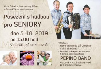 Posezeni pro seniory 5.10. 2019 Dohalice sokolovna